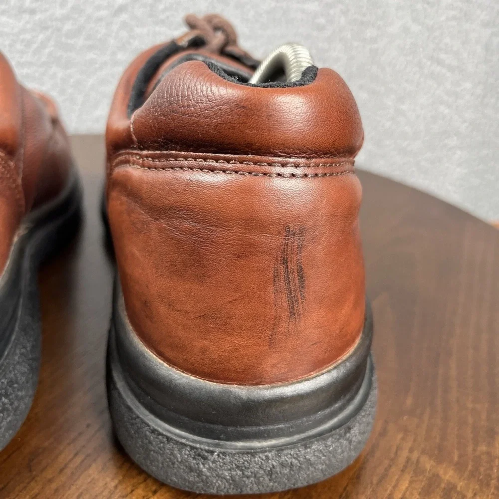 Dr. Martens‎ Shoes Mens Size 10 Brown Leather Moc Toe Work Utility Casual Oxford